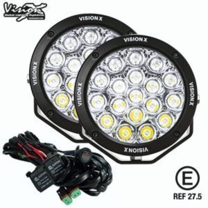 VISION X LIGHT CANNON 6.7" CG2 90W MULTI LED EXTRALJUSKIT E-MÄRKT