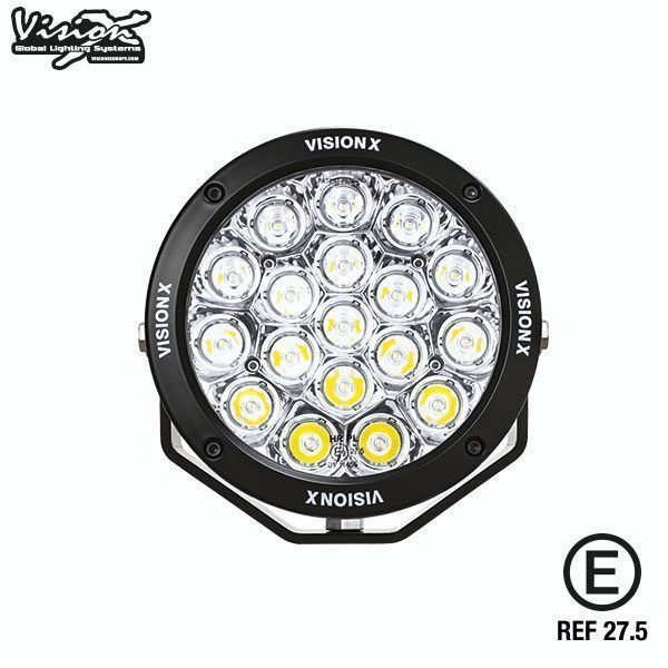 VISION X LIGHT CANNON 6.7" CG2 90W MULTI LED EXTRALJUSKIT E-MÄRKT - Bild 2