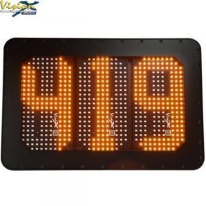 VISION X ID SKYLT LED 3 SIFFRIG ORANGE