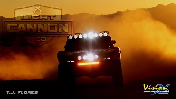 VISION X LIGHT CANNON 4.5" BLÅ SKYDDSLOCK - Bild 2