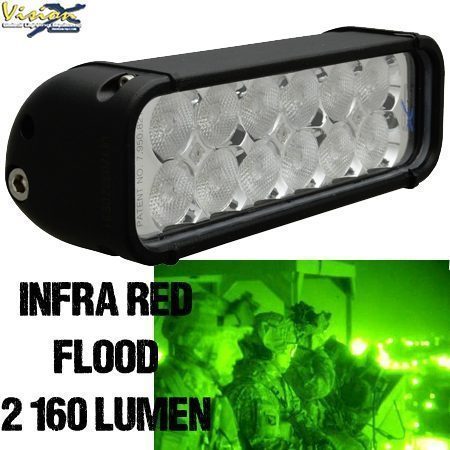 VISION X IR BAR 850NM 8" 36W 55°