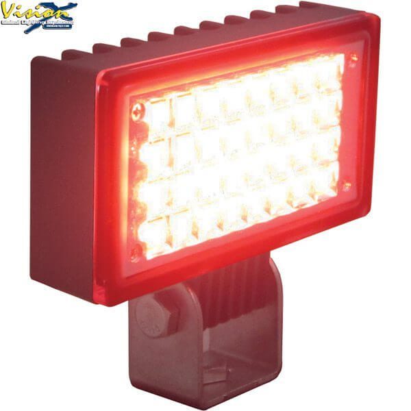 VISION X UTILITY 32 SQUARE 6W 120° RÖD