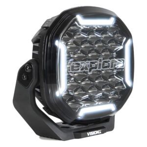 EXPLORA BY VISION X 9" 200W E-BOOST DUAL-POSITIONSLJUS EXTRALJUS E-MÄRKT