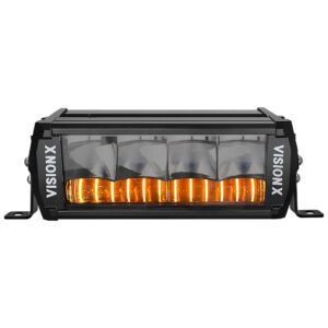 VISION X SHOCKER 9" 40W/65W LED RAMP VIT/ORANGE POSITIONSLJUS E-BOOST E-MÄRKT