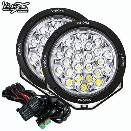 VISION X LIGHT CANNON 8.7" CG2 168W MULTI LED DRIVING LIGHT KIT