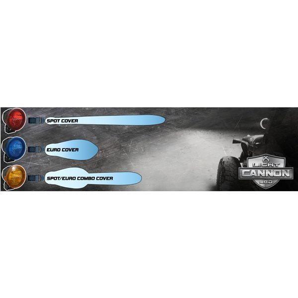 VISION X LIGHT CANNON 6.7" COMBO CLEAR COVER - Image 3