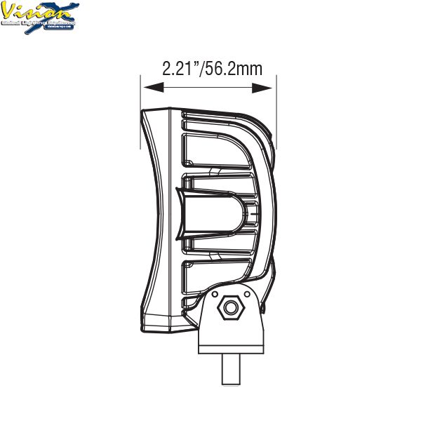 VISION X VL SERIES OVAL 6-LED 30W W/DT ADR - Image 3
