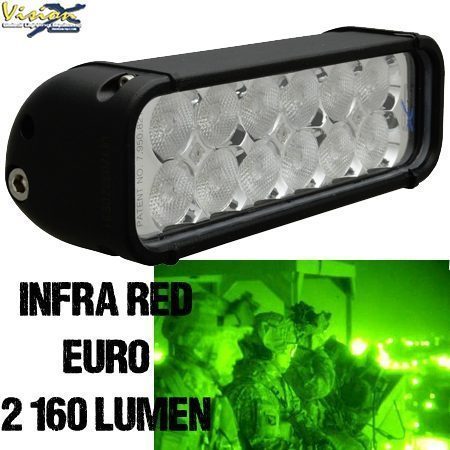 VISION X IR BAR 850NM 8" 36W 25°