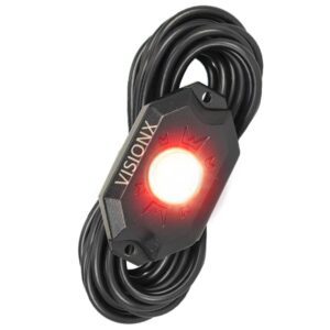 VISION X ROCK LIGHT, 1 PCE RED