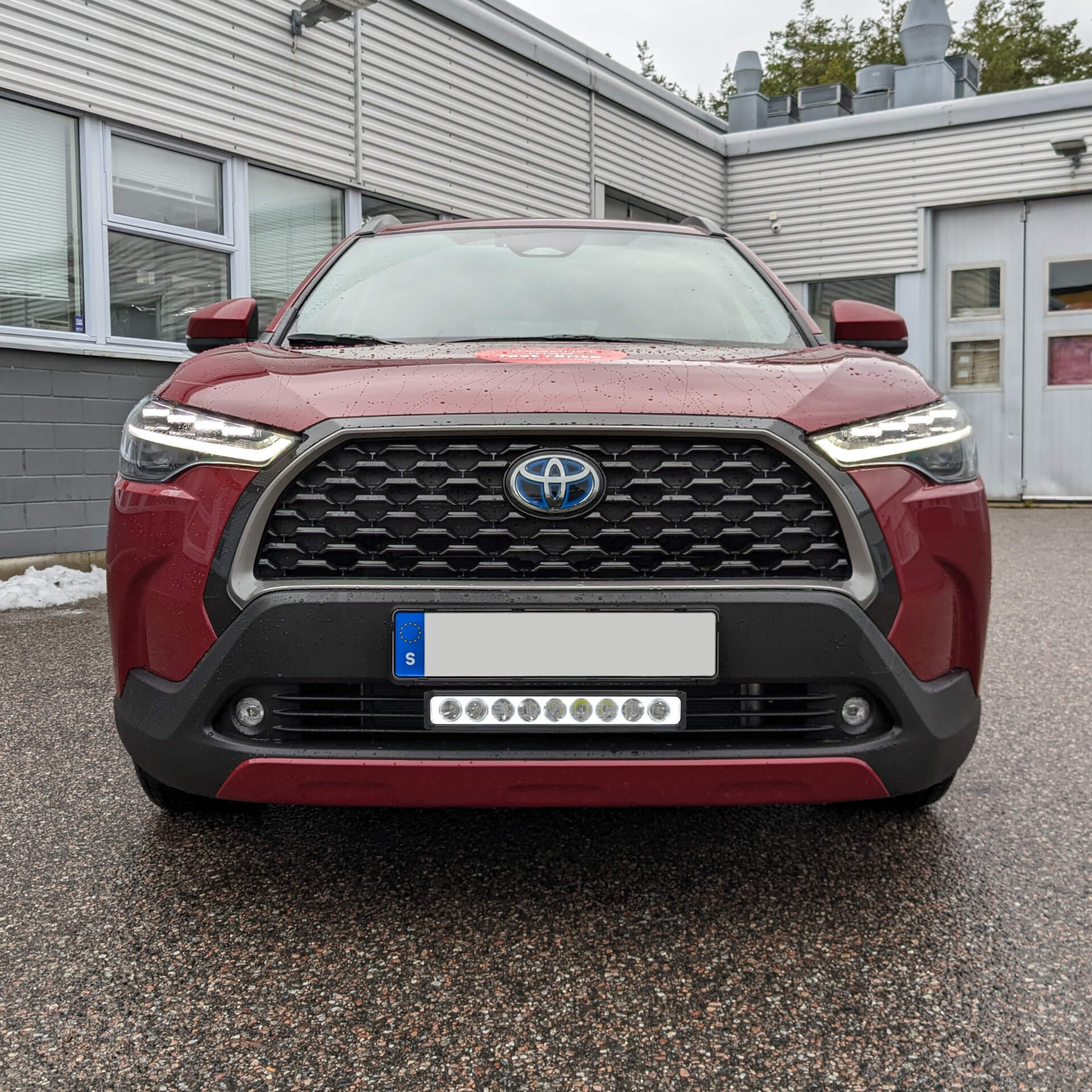 ClimAir Deflettori D'Aria In Vetro Acrilico Per Opel Mokka II E Mokka-e 2020- - Set Porte Anteriori - Grigio - Contro Pioggia E Rumore - 5